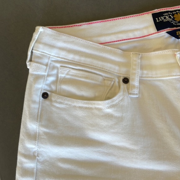 Lucky Brand Charlie Skinny White Jeans - Picture 8 of 8